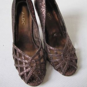ALDO Shoes Sz 9 Womens Classic Heels Strappy Party